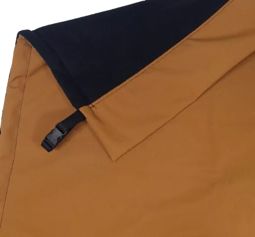 Softshellová nepadací deka do kočárku zateplená - hnědá