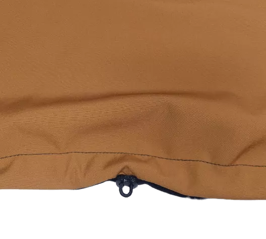 Softshellová nepadací deka do kočárku zateplená - hnědá