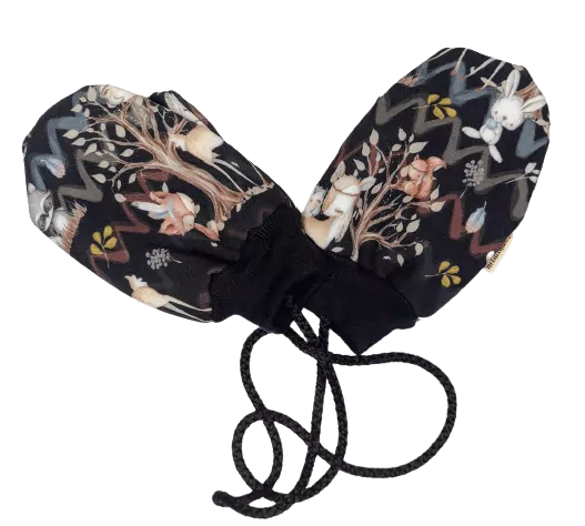 Dětské zimní softshellové rukavice