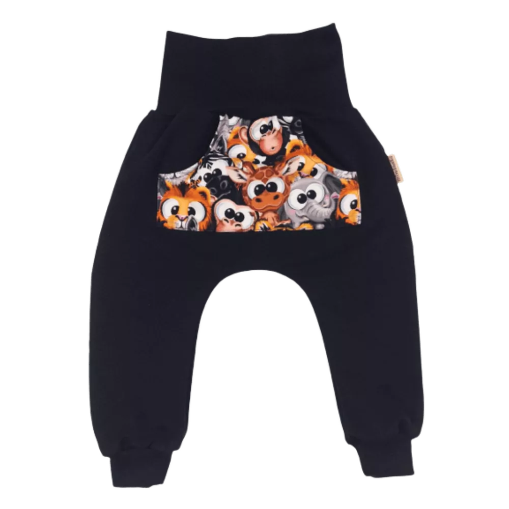 Dětské tepláky se zvířátky