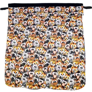 Softshellová nepadací deka do kočárku  - crazy animals