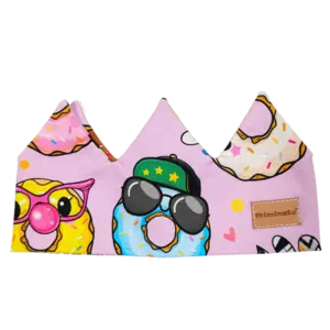 Dětská korunková čelenka - Party donuts