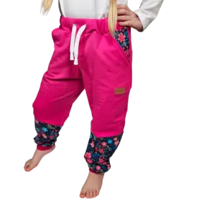 Dětské tepláky - Luční kvítí