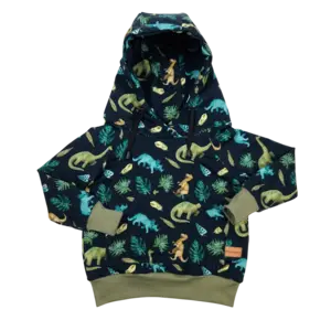 Dětská mikina s kapucí - Dinosauři