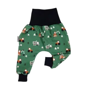 Dětské tepláky - Traktor a bagr