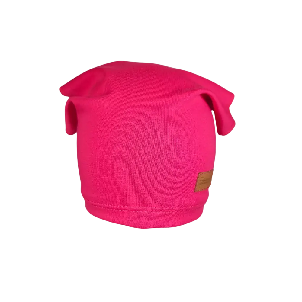 Dětský šátek na hlavu - malinový