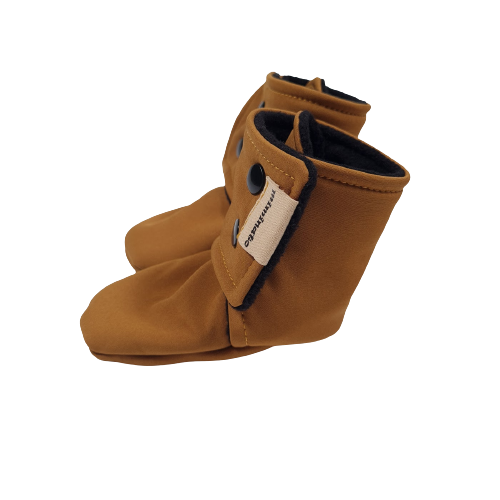 Softshellové capáčky - hnědé