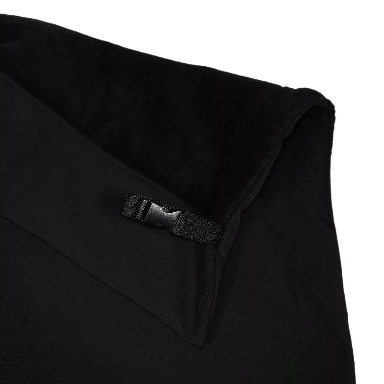 Softshellová nepadací deka do kočárku zateplená - černá
