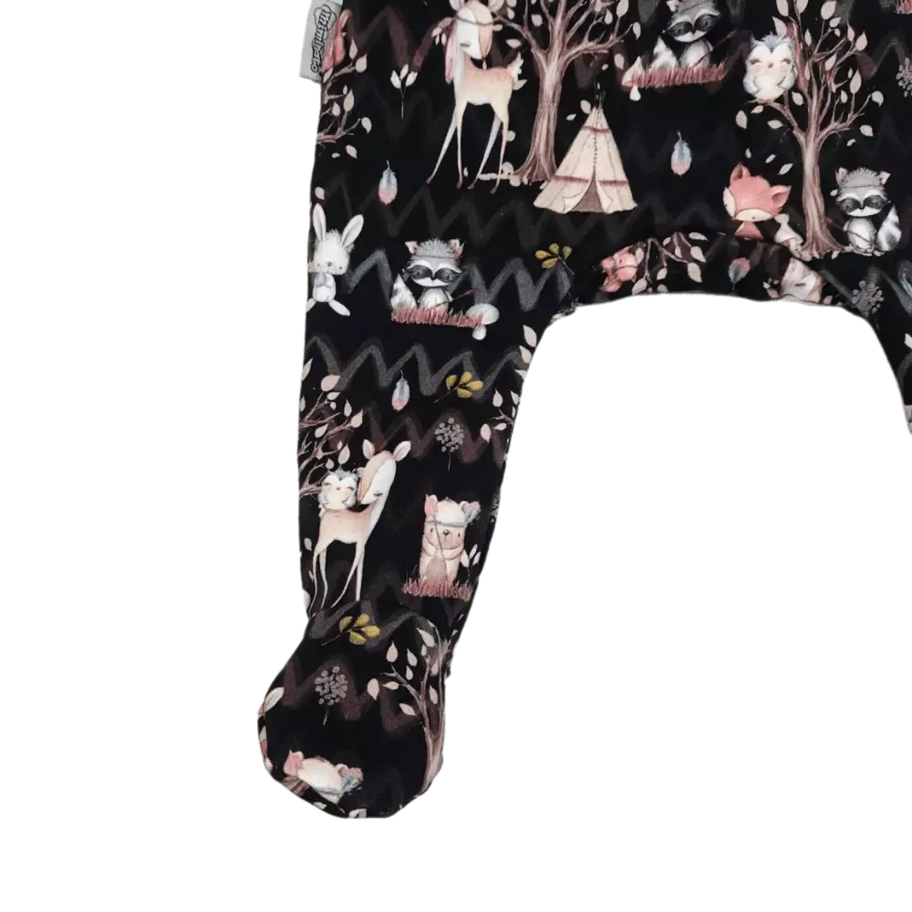 Kojenecké polodupačky - lesní zvířátka v týpí