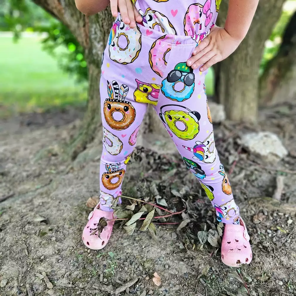 Dětské legíny - Party donuts