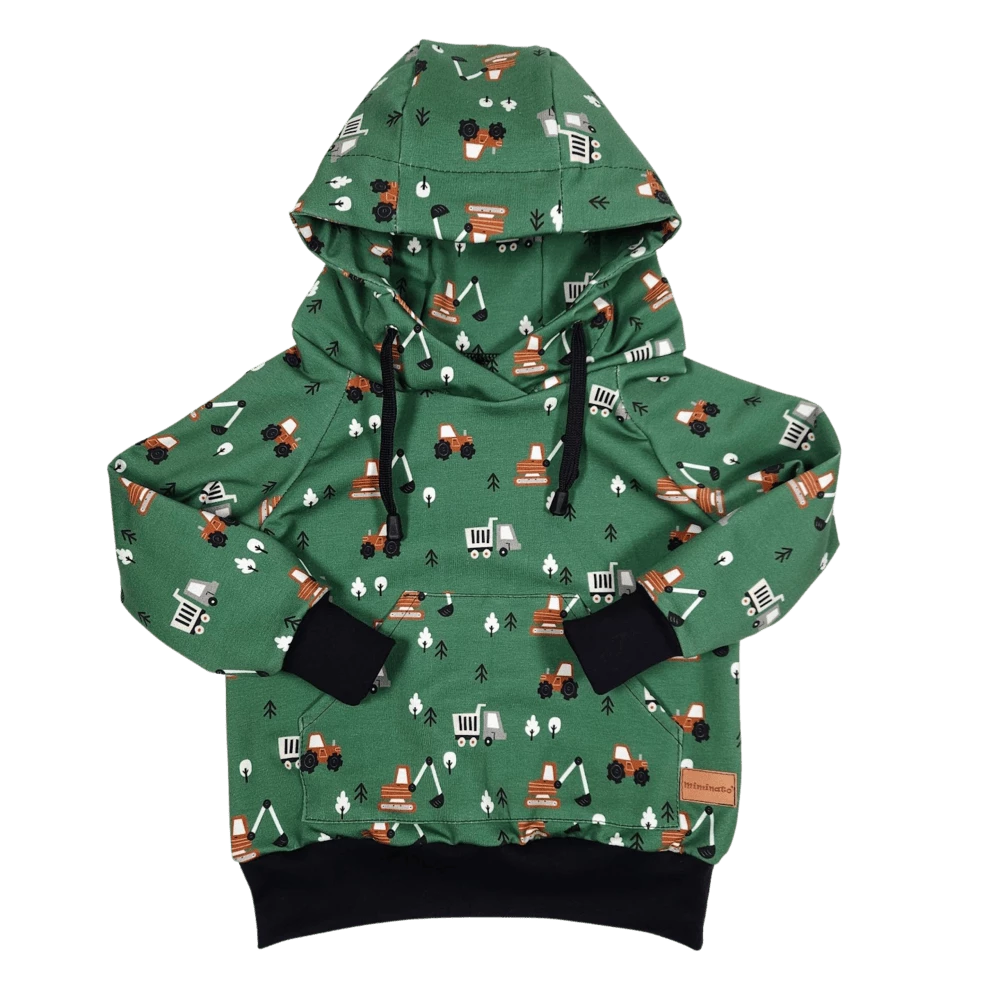 Dětská tepláková souprava - Traktor a bagr