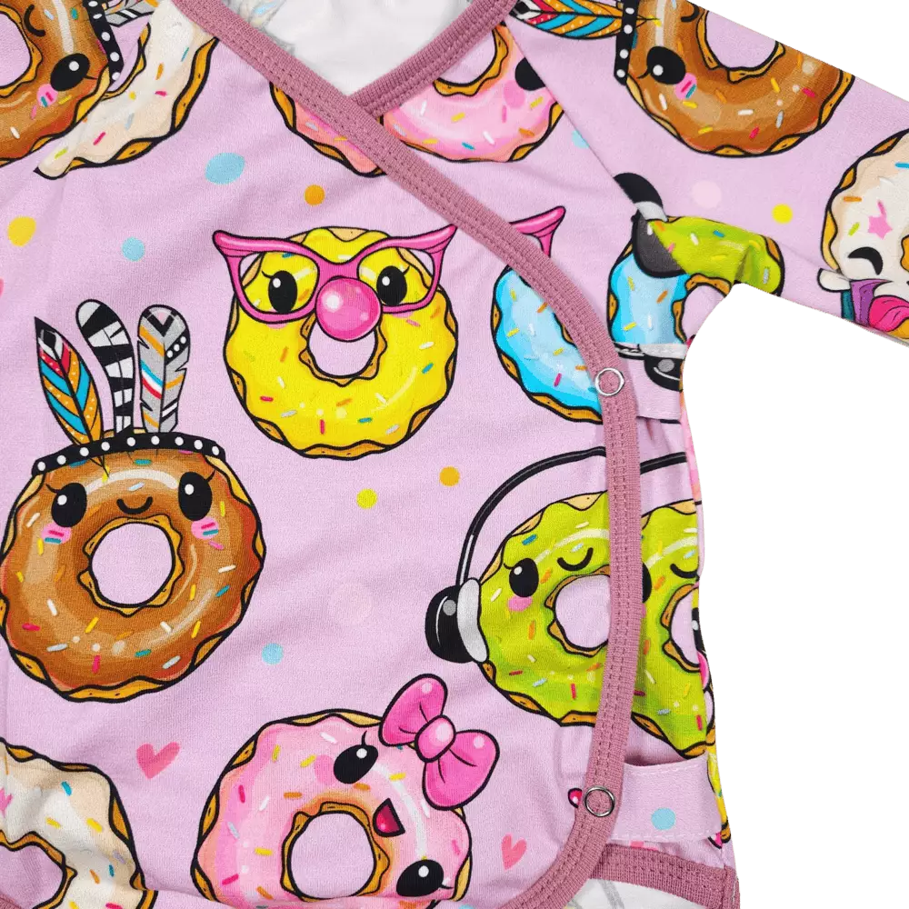 Kojenecké zavinovací body - Party donuts