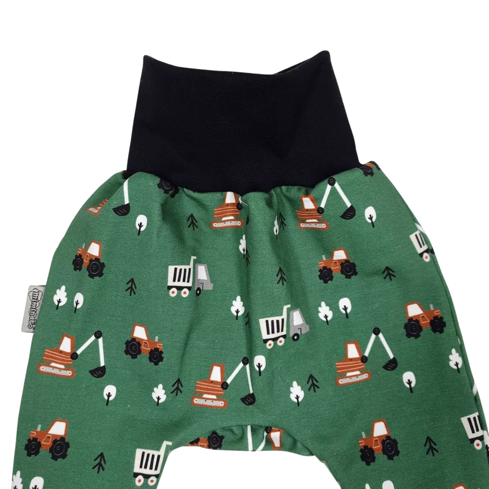 Kojenecké polodupačky - Traktor a bagr