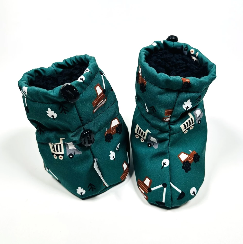 Capáčky s brzdičkou - Traktor a bagr