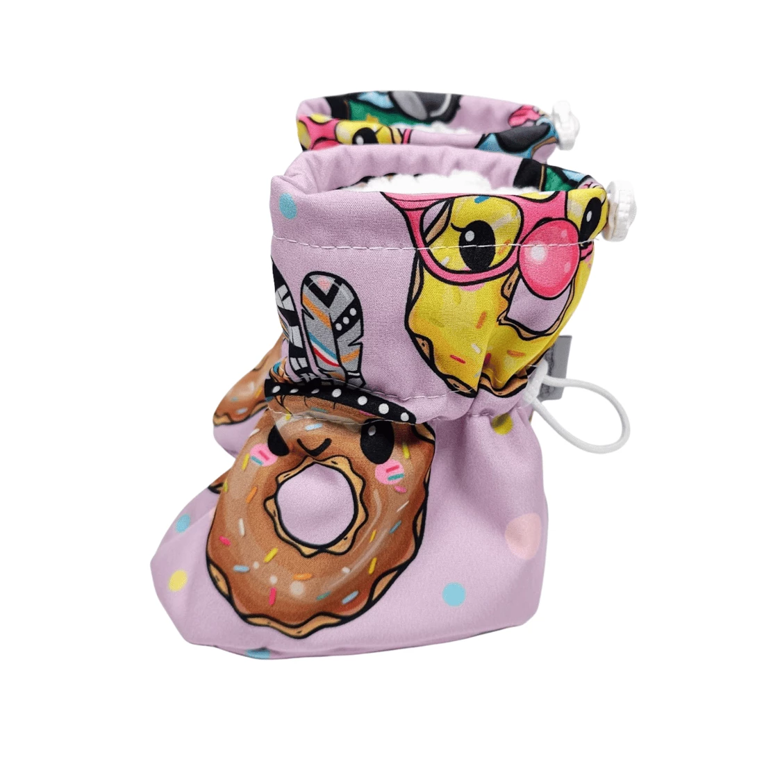 Softshellové capáčky s brzdičkou - Party donuts