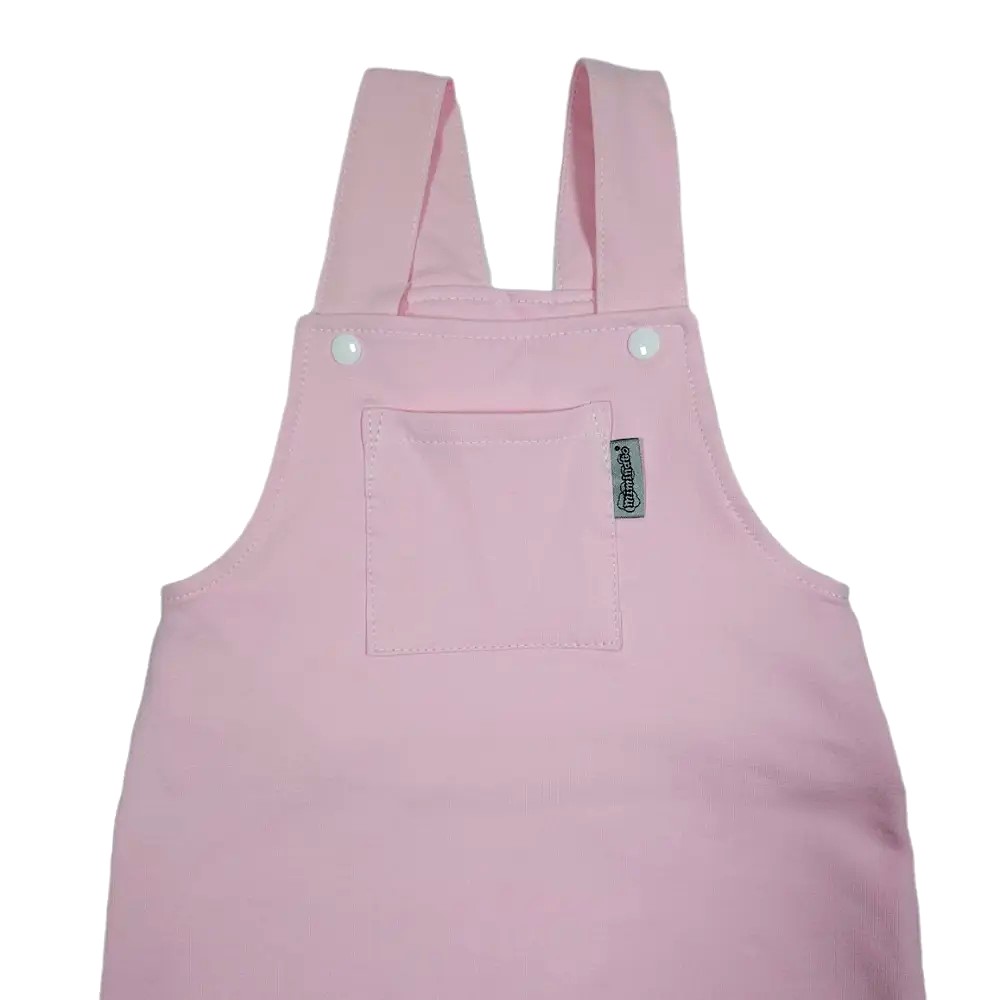 Dětské laclové kalhoty - Baby pink