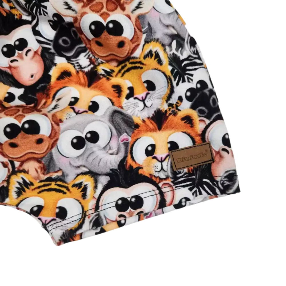 Dětské kraťásky crazy animals