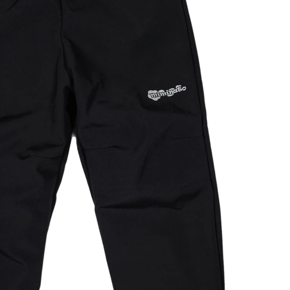 Dětské softshellové kalhoty černé