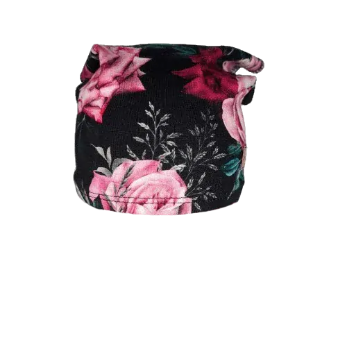 Šátek na hlavu s kytičkami