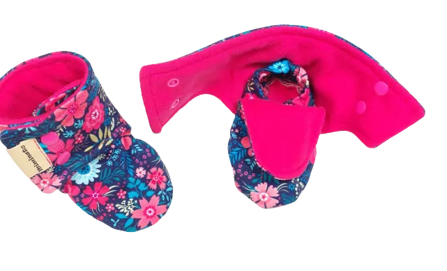 Softshellové capáčky - barevné kytičky
