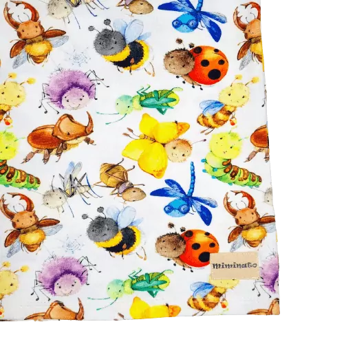 Dětské nátělníkové šaty - broučci