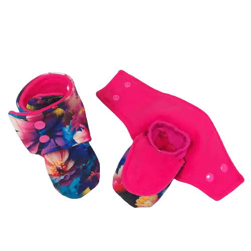 Softshellové capáčky - pohádkové květy