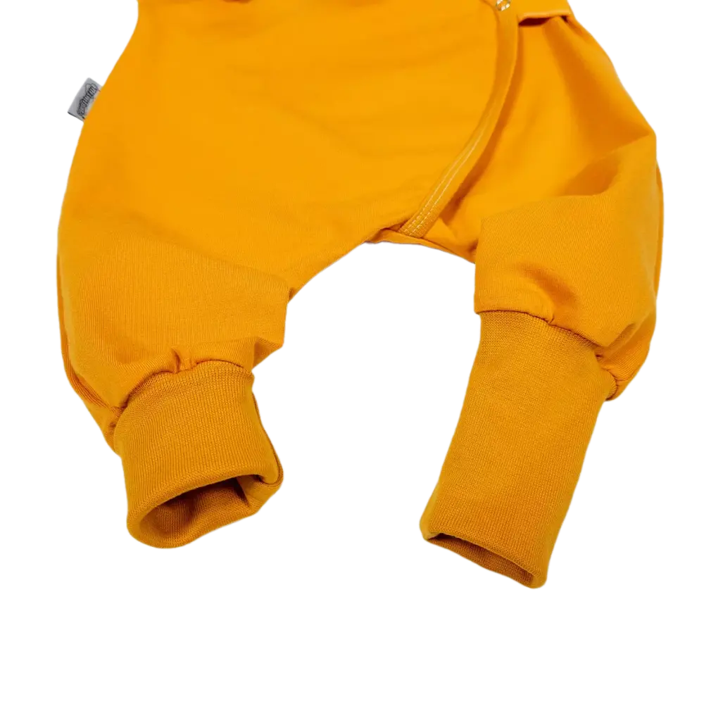 Kojenecký rostoucí overal - hořčičný