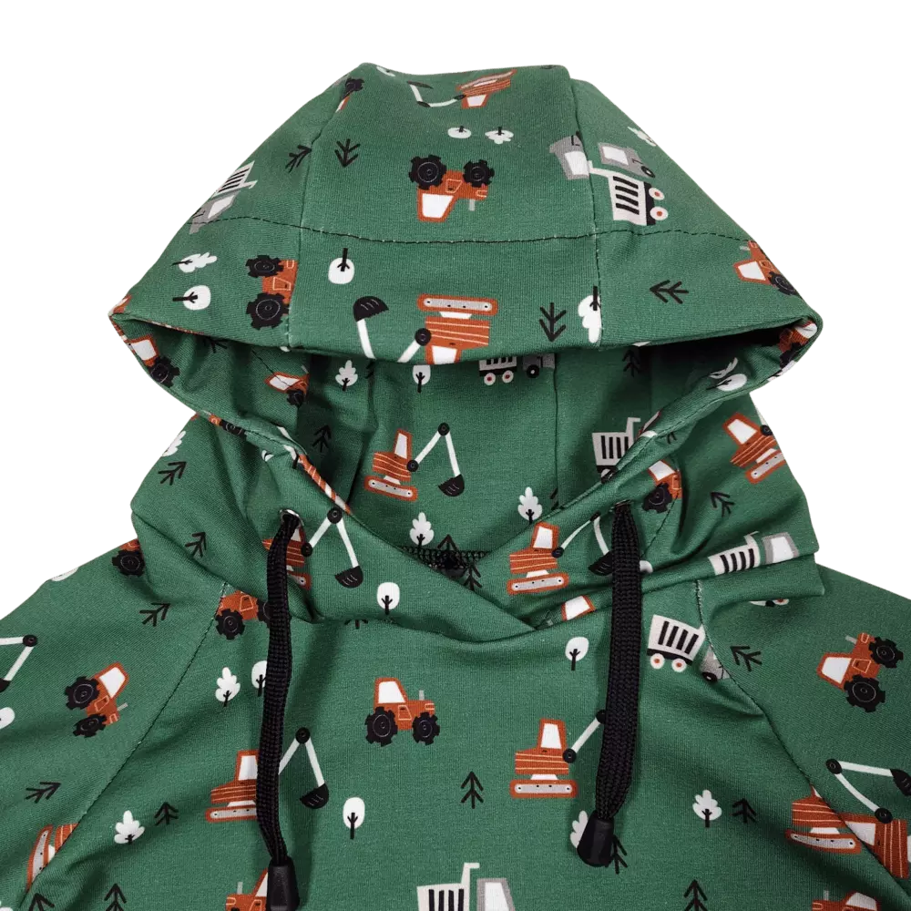 Dětská tepláková souprava - Traktor a bagr