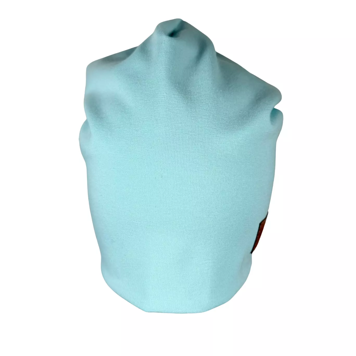 Dětská homeless čepice - Aqua blue