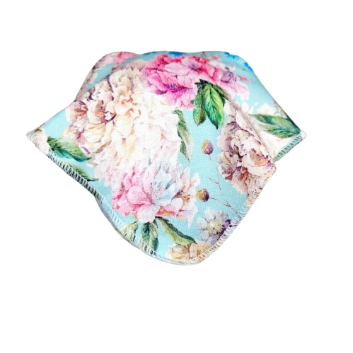 Dětský šátek na hlavu s kytičkami