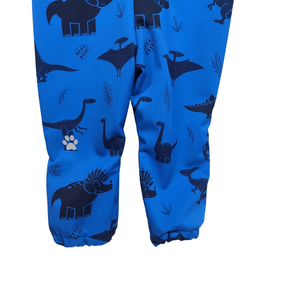 Dětská softshellová kombinéza dinosauři