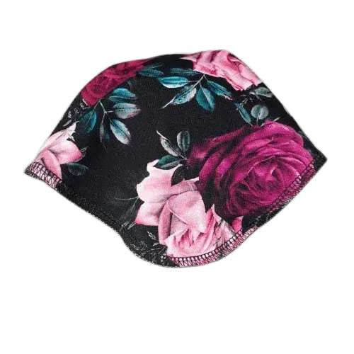 Šátek na hlavu s kytičkami