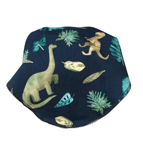 Dětský šátek na hlavu - dinosauři