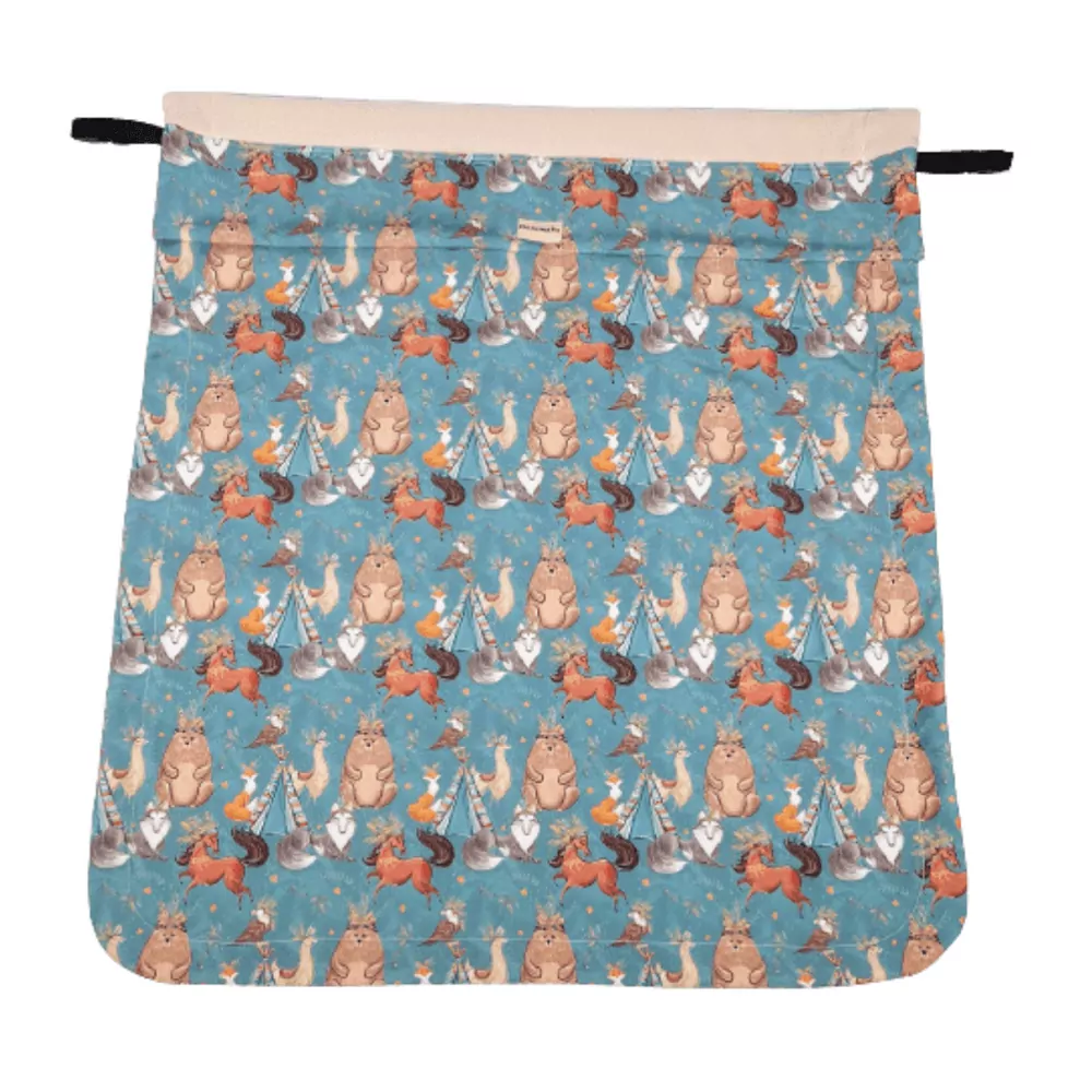 Sada na kočárek - rukávník, taška, nepadací dečka indiana boys