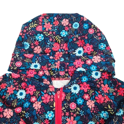 Dětský rostoucí teplákový overal - luční kvítí