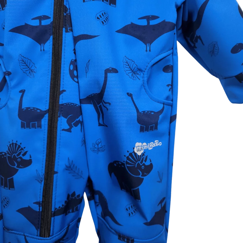 Dětská softshellová kombinéza dinosauři