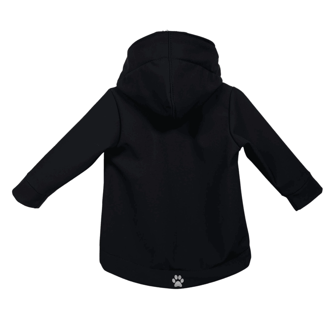 Dětská softshellová bunda černá