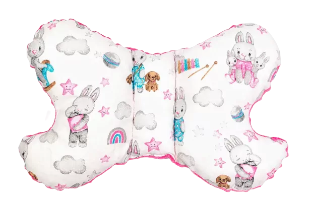 Set do postýlky - 4 dílná sada králíčci