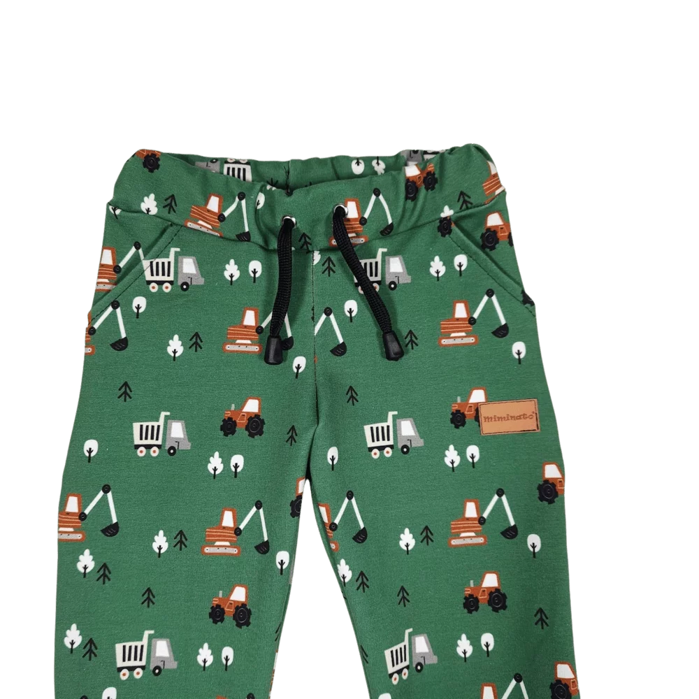 Dětská tepláková souprava - Traktor a bagr