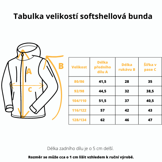 Dětská softshellová bunda "parka"- Planety a rakety
