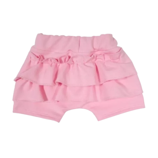 Dětské kraťasy s volánkami - vel. 56 sklad