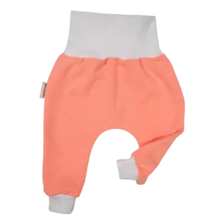 Dětské tepláky neonově oranžová