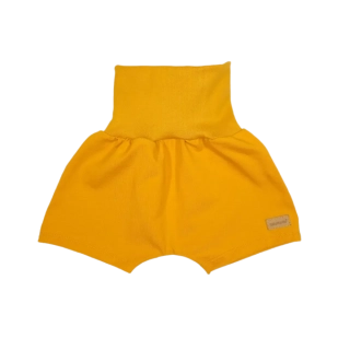 Dětské kraťásky hořčičné