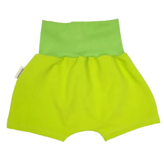 Dětské kraťásky neonově zelené sklad vel. 68, 86, 92, 98
