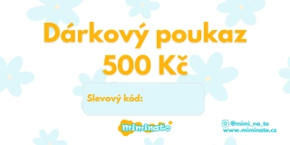 Dárkový poukaz - 500 Kč