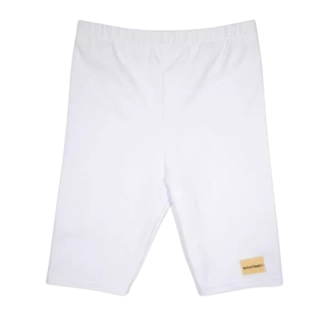 Dětské třičtvrteční legíny - bílé