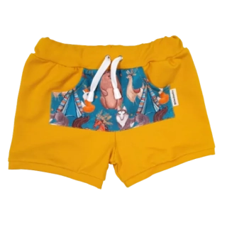 Dětské kraťasy s kapsou - indiana boys