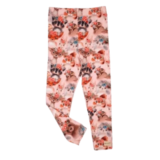 Dětské legíny - zvířátka holčičky