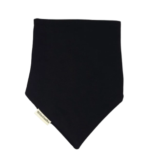 Dětský nákrčník s patentky - černý