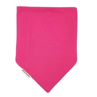 Dětský nákrčník s patentky - malinový